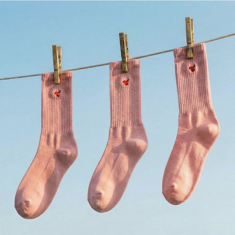 Tiny Socks 3-pack - Barely Pink