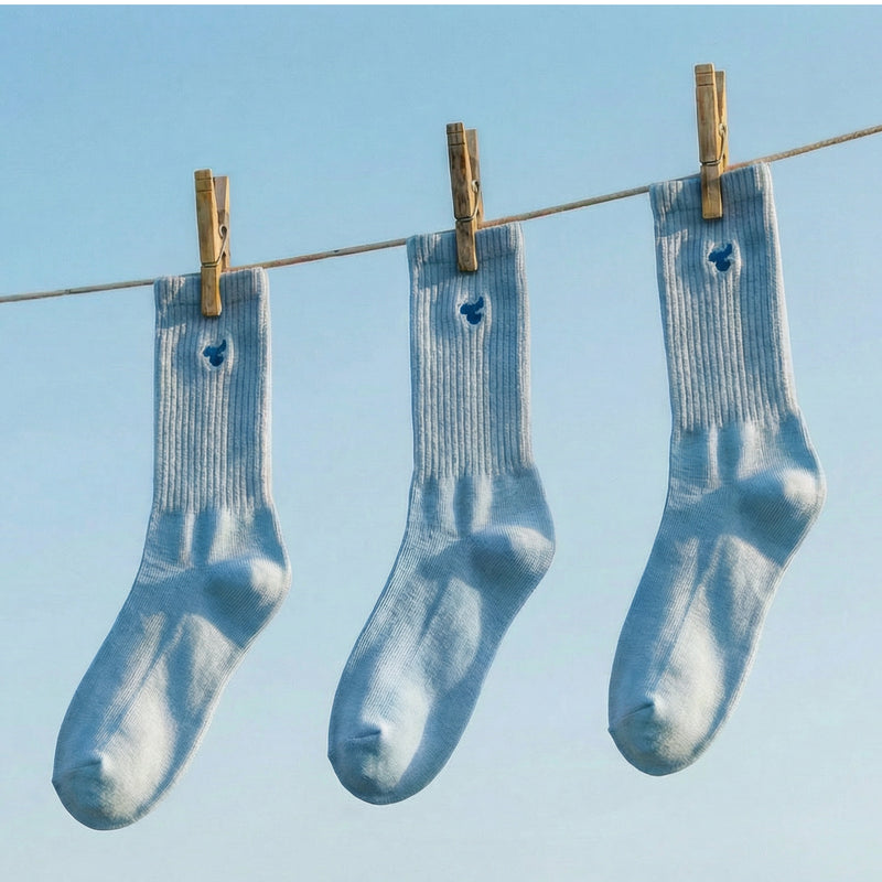 Tiny Socks 3-pack - Soft Marina
