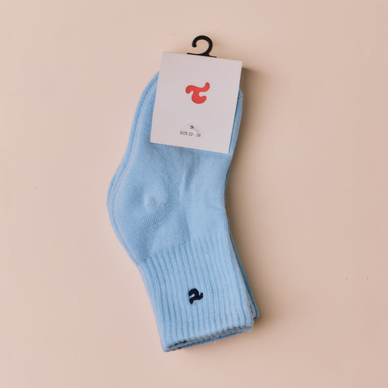 Tiny Socks 3-pack - Soft Marina