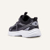 Play Infant in black from the inner side, mesh upper and white sole visible.