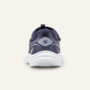 Play Infant in navy, rear view with the Tiny Dancers logo on the heel.