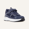 Play Junior in navy, angled front view with hook-and-loop strap.